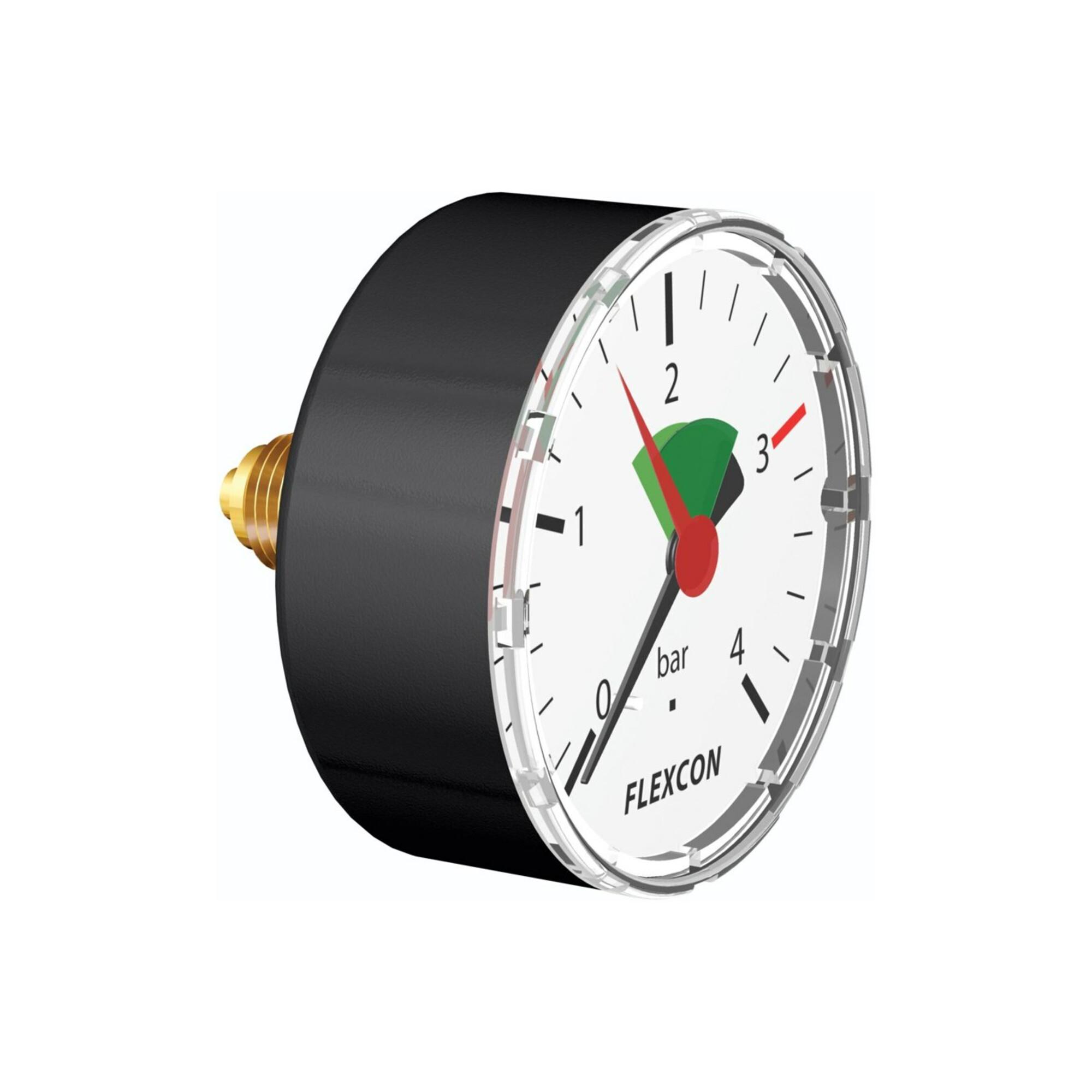 Flamco Manometer axial, 63mm, 1/4", 3 bar (27210)