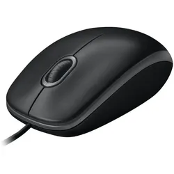 Logitech Souris optique USB B100 Black 3boutons (Kabelgebunden), Maus, Schwarz
