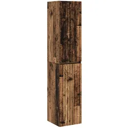 vidaXL, Badezimmerschrank, Badezimmerschrank (34.50 x 33 x 160 cm)