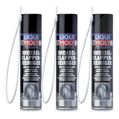 Liqui Moly 3x 400ml Pro-Line Drosselklappen-Reiniger [Hersteller-Nr. 5111]