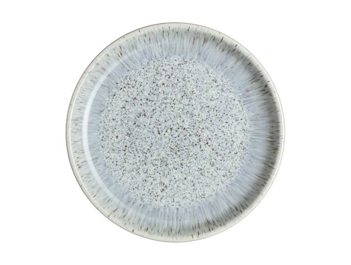 Denby Assiette Halo Speckle coupe 21cm Gris-marron