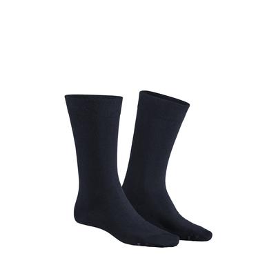 Socken HUDSON "DRY COTTON", Herren, Gr. 39-42, marine, Baumwollmischung, normal, Socken Socken, Climate Sole, feuchtigkeitsregulierend und atmungsaktiv