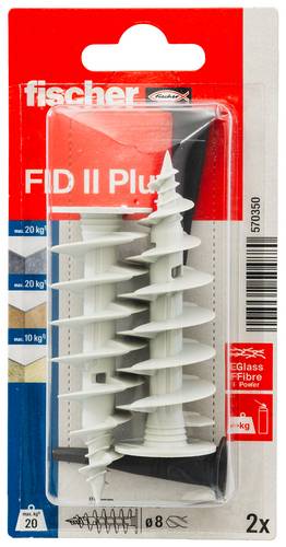 Fischer 570350 FID II Plus Dämmstoffdübel 80mm 2St.