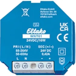 Eltako Gleichstromversorgung, 24V, 10W, 88-264VAC, Kurzschlussfest, IP20
