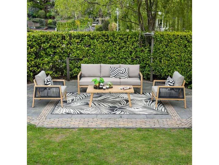 Garden Impressions Decala Loungeset inkl. Loungetisch Aluminium/Rope/Polyester