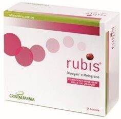 Cristalfarma Rubis Integ 14bust 4,5g