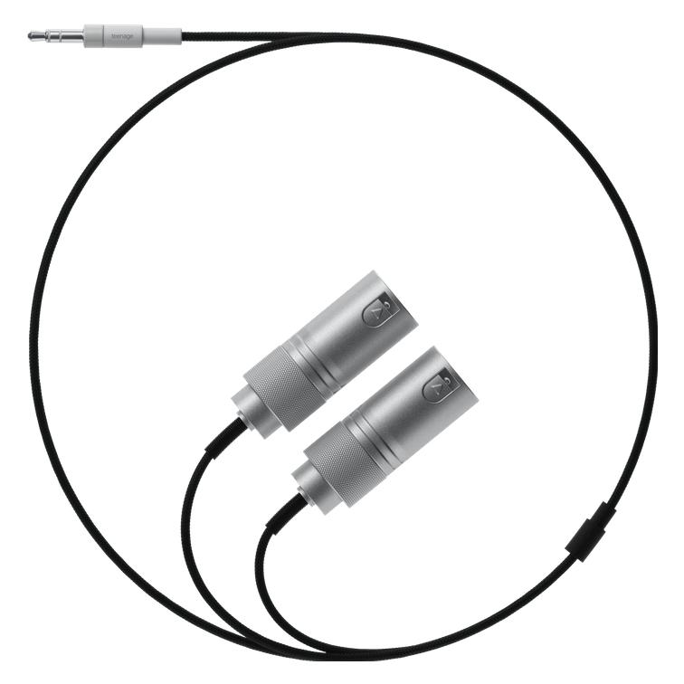 Teenage Engineering Field audio cable 3.5mm to 2 x XLR plug (XLR Kabel) (TE014XS027)