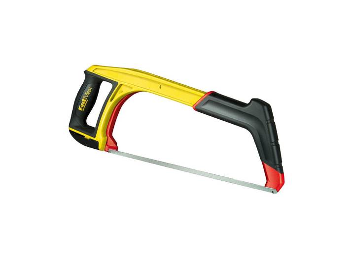 Bügelsäge STANLEY Fatmax 300 mm , silber (schwarz, gelb, silberfarben), L:30cm, Kunststoff, Stahl, Handsägen, Bügelsäge
