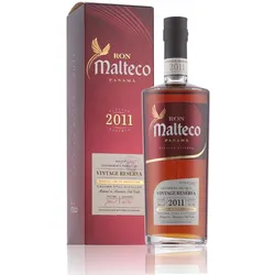 Malteco Vintage Reserva Rum 2011 42,3% Vol. 0,7l in Geschenkbox