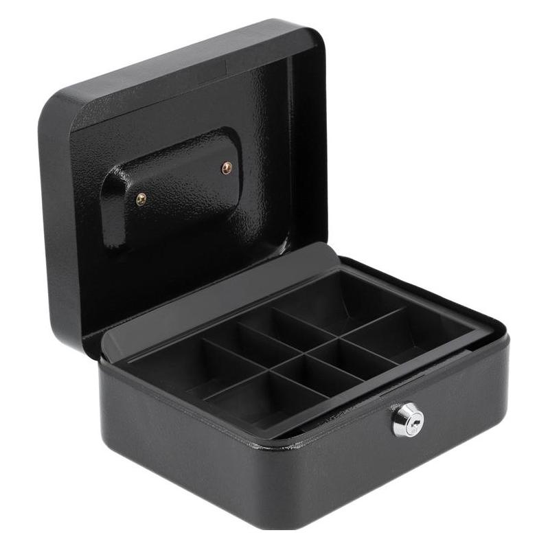 Toya CASH BOX 200x160x90MM BLACK (78622)
