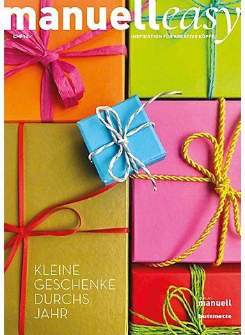 E-Paper "manuelleasy – Kreative Geschenke durchs Jahr"