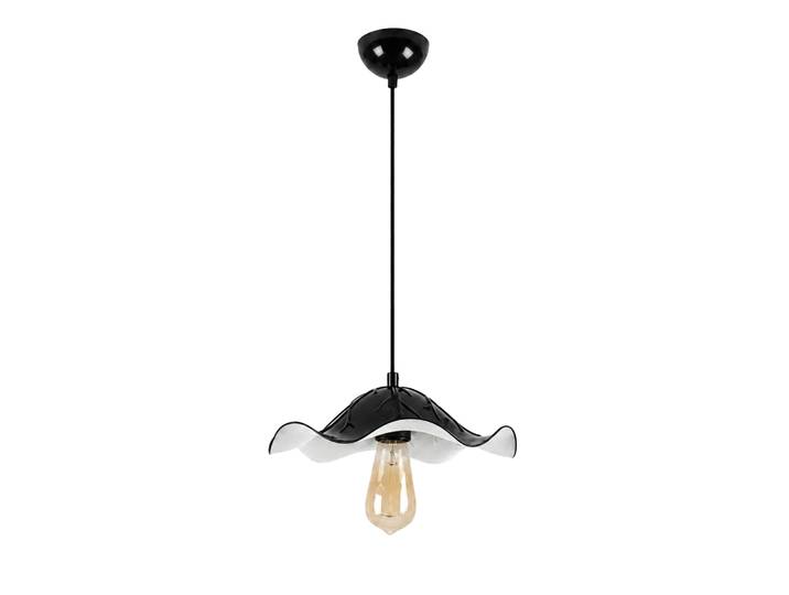 Lampe suspendue en métal Liana - 29 x 29 cm - Noir