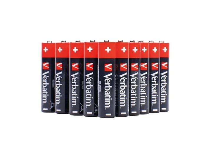 1x24 Verbatim Alkaline Batterie Micro AAA LR 03 PVC Box 49504