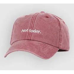 SWFD Not Today. Cap vintage red Gr. Uni