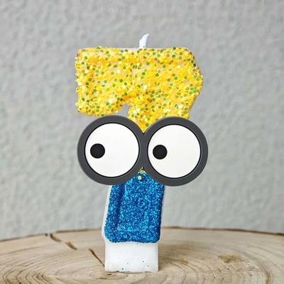 Uplift Picks Cute Banana Number Birthday Candle For Fun Kids Cake Celebrations Decor a (7)