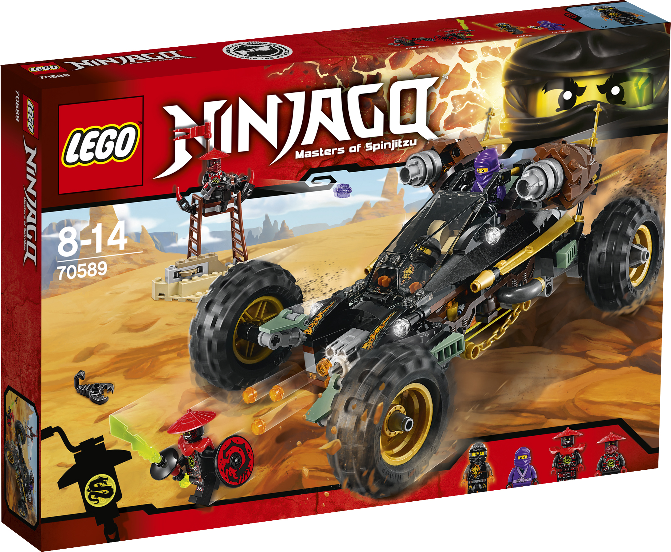 LEGO NINJAGO Felsen-Buggy 70589