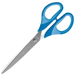 HEYDA Büroschere »Soft-Touch Colour Code« 18 cm blau