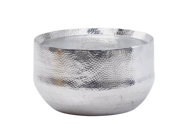 moebelfaktor Couchtisch Brekke, Aluminium, rund, Ø 60 cm, Wohnzimmertisch