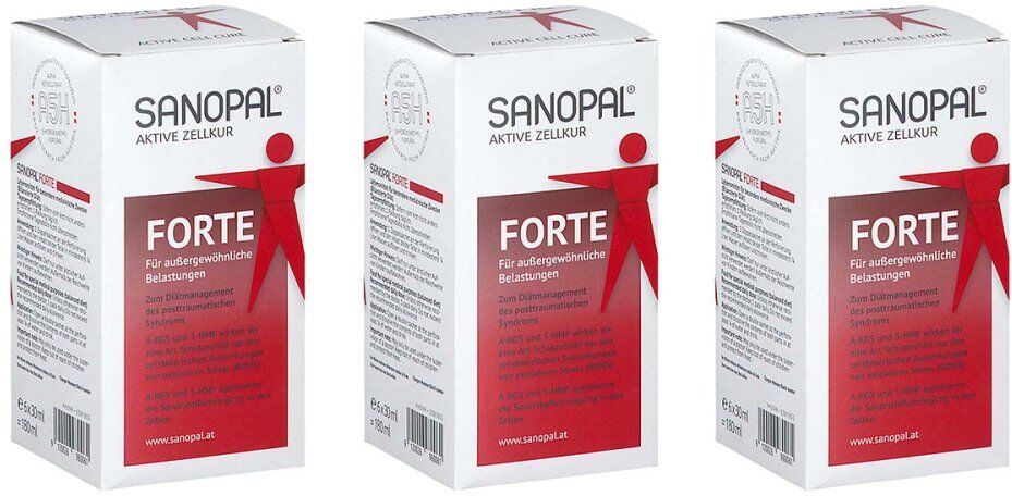 SANOPAL Aktive Zellkur Forte 3x6stk