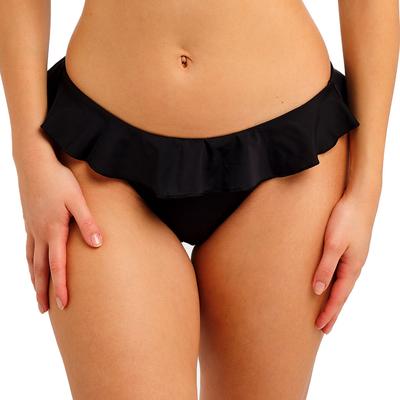 Jewel Cove Italini Bikini Brief by Freya Swim in Plain Black (Size M)