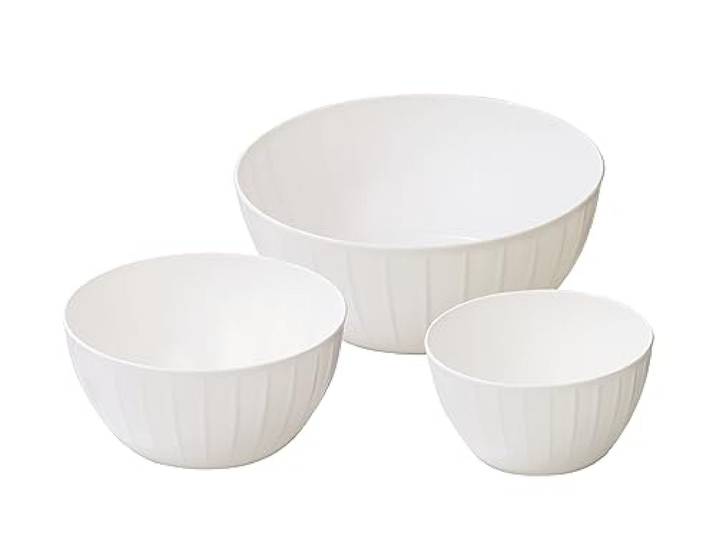 Tescoma Kunststoffschüssel DELÍCIA, Set, 3-tlg., weiß