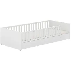 Paidi Bett Little Flo 90 x 200 cm Dekor Kreideweiß