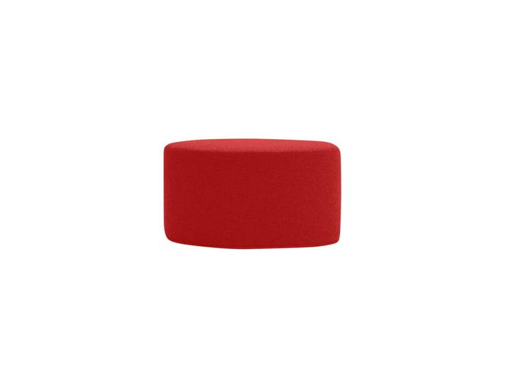 Softline Taburett Bon-Bon rot, Designer busk+hertzog, 60x33x30 cm