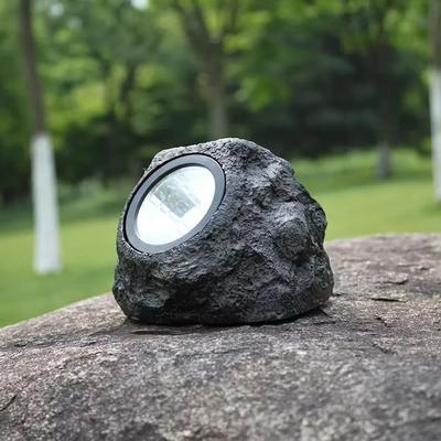 Inspired Finds StoneGlow Solar Landscape Garden Light Waterproof Outdoor Pathway & Tree Decor 1pc Cold White