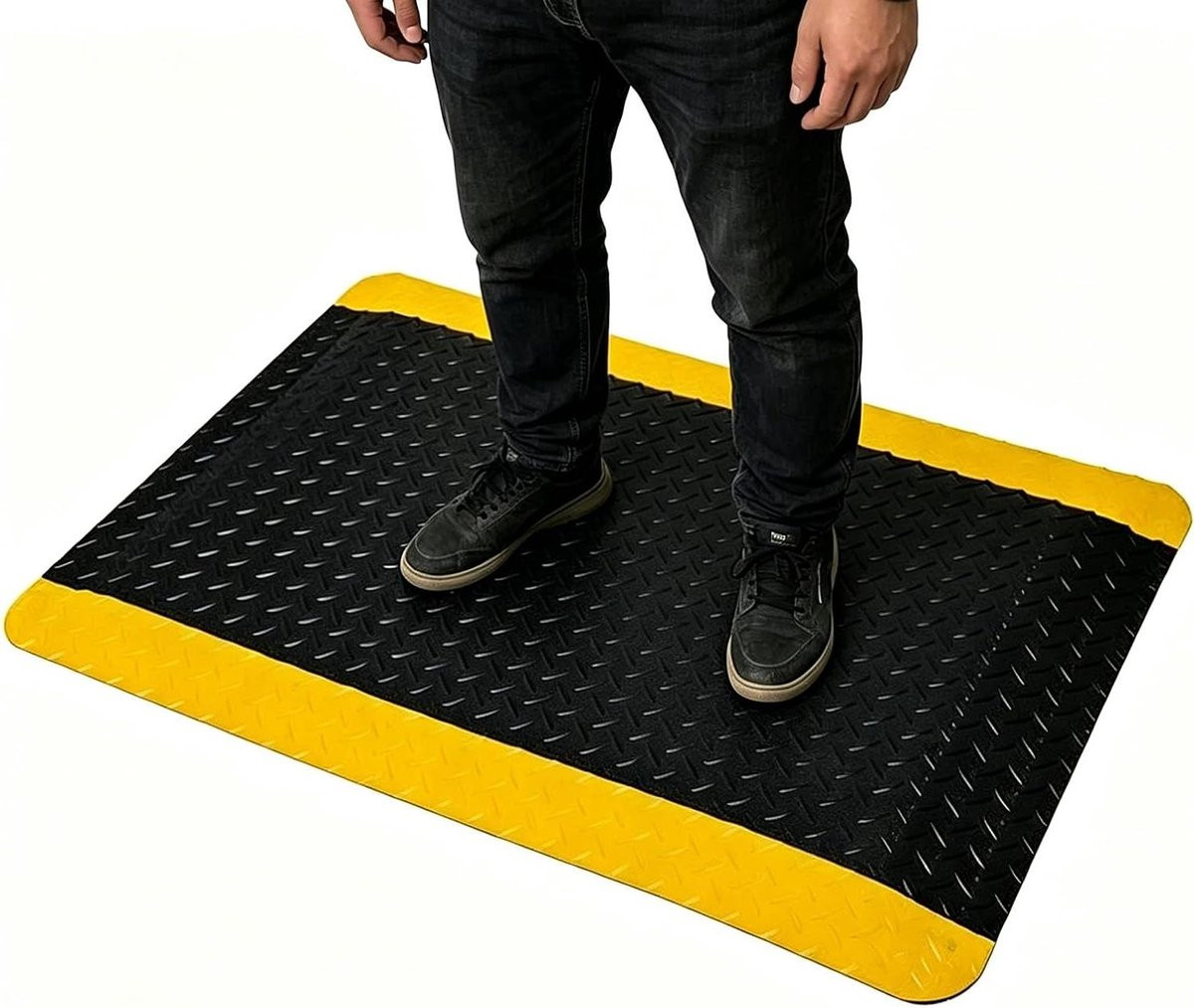 Anti vermoeidheidsmat Comfortmat Zwart B: 50 cm, L: 120 cm