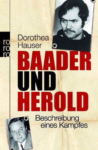 Dorothea Hauser - Baader und Herold: Beschreibung eines Kampfes - Preis vom 30.09.2026 09:01:18 h