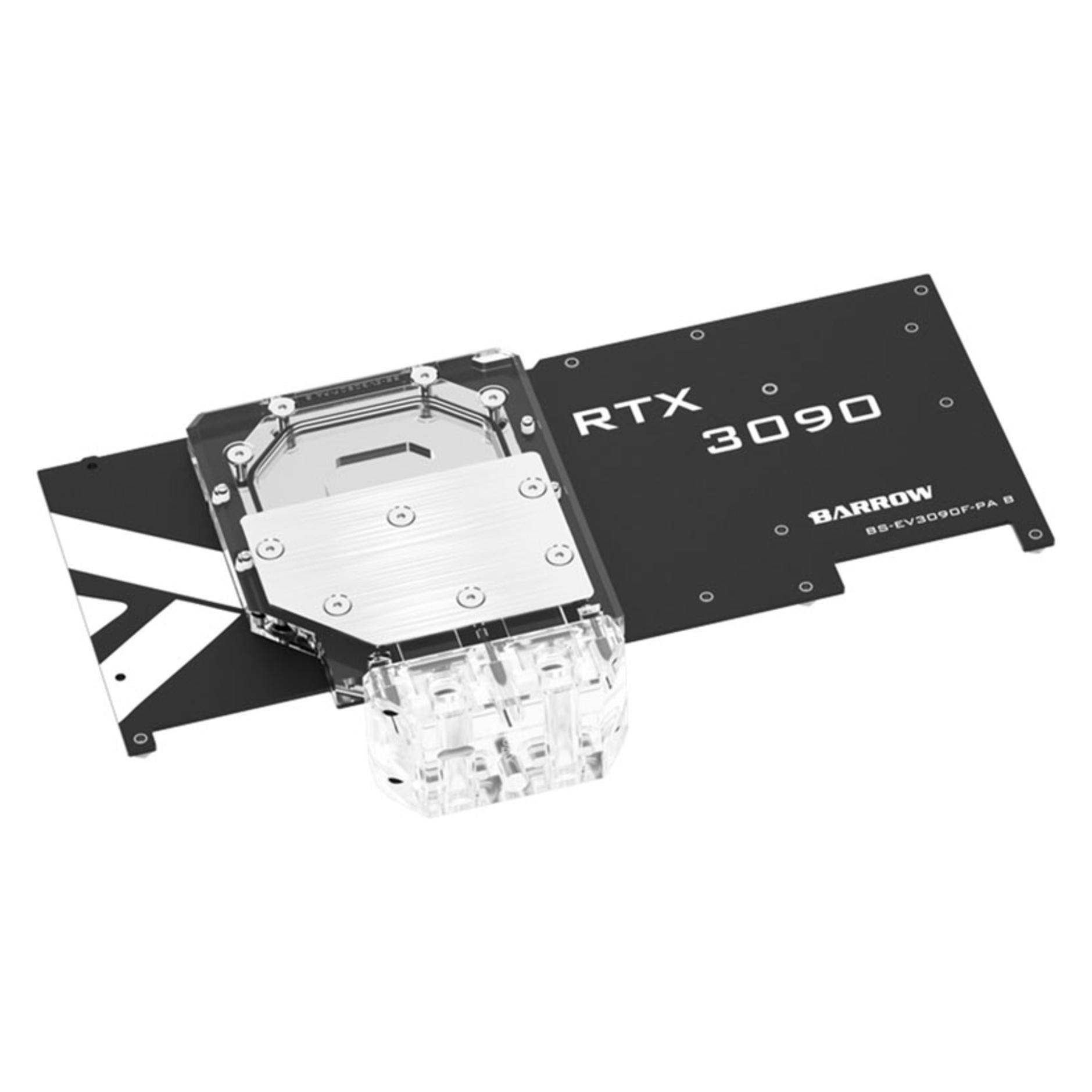 Barrow Aktive Backplate RTX 3080/90 FTW3 RGB - Acryl (BS-EV3090F-PA B)