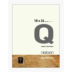 Nielsen Bilderrahmen Quadrum Holz Weiß / 18 x 24