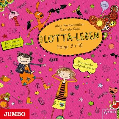 Mein Lotta-Leben. Das reinste Katzentheater [9] / Der Schuh des Känguru [10] - Alice Pantermüller, CD, 9783833738135