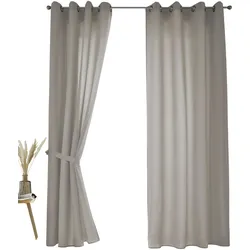 VORHANG 2ER SET BERLIN HxB 225x140cm Stein