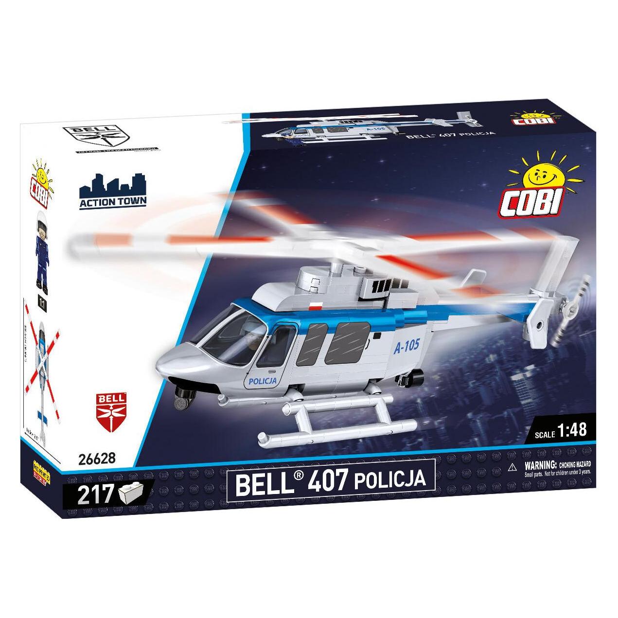 Cobi Action Town Bell 407 Polizei (26628)