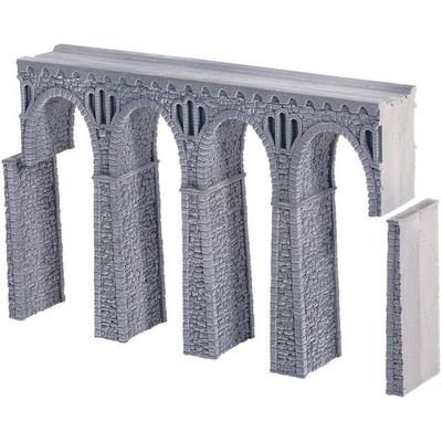 NOCH 58660 H0 Bruchstein-Viadukt 1gleisig Universell (L x B x H) 370 x 44 x 245mm