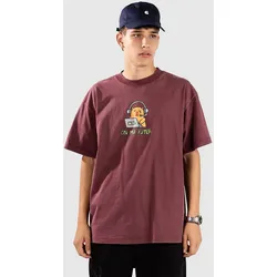 A.LAB On My Puter Boxy T-Shirt vintage mahog Gr. S