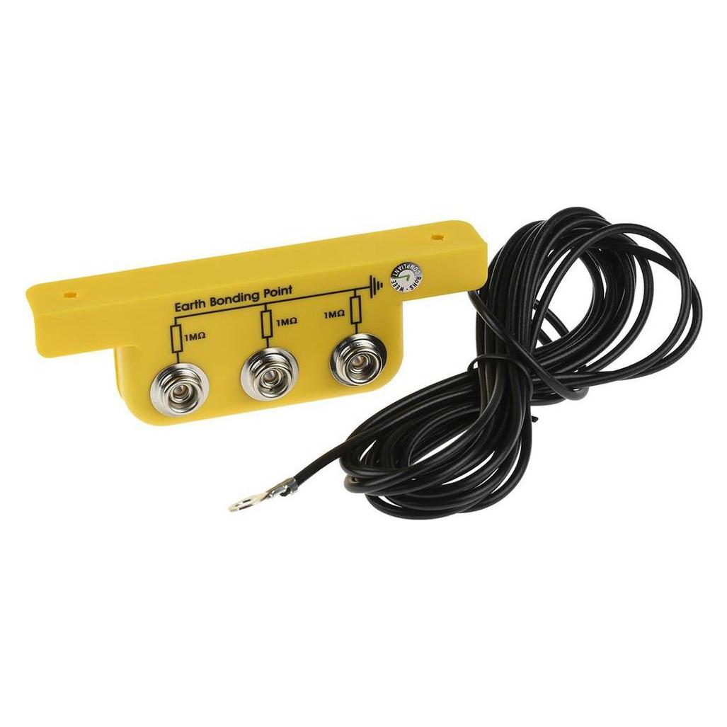 RS PRO ESD,Erdungsbaustein,1M Ohm (Statikschutz) (2877492)