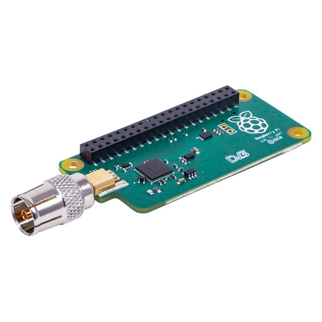 Raspberry Pi TV HAT DVB-T-Tuner - Modul mit Decoder für 4B/3B+/3B/Zero (RASP SHD DVB-T2-5056561800134)