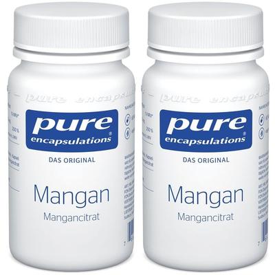 Pure Encapsulations Mangan Mangancitrat Kapseln 2x 2x60 St