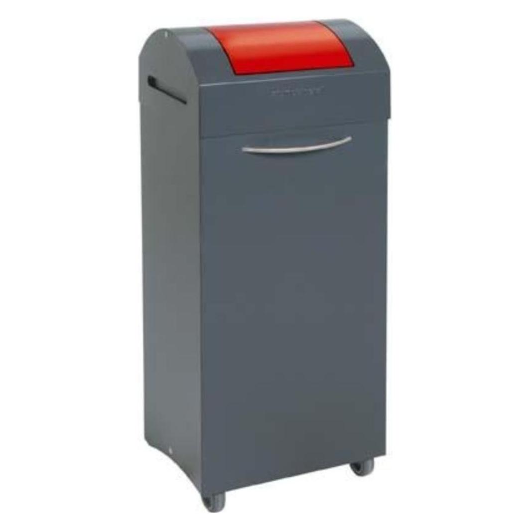 kaiserkraft Wertstoffsammler aus Stahlblech, flammverlöschend (75 l) (230111)