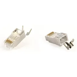 Cablexpert Cable Gembird Konektors Gembird CAT7 8P8C RJ45 gold plated 15u FTP SFTP 100pcs, Zubehör Netzwerk