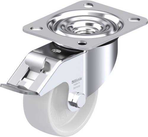 Blickle 603142 LE-PO 80G-FI Lenkrolle mit Feststeller Rad-Durchmesser: 80mm Tragfähigkeit (max.): 150kg 1St.
