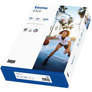 Inapa Tecno Star A4 80g Kopierpapier 500 Blatt