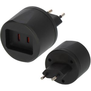 Brennenstuhl Reiseadapter 1508500010, USA und Japan nach EU