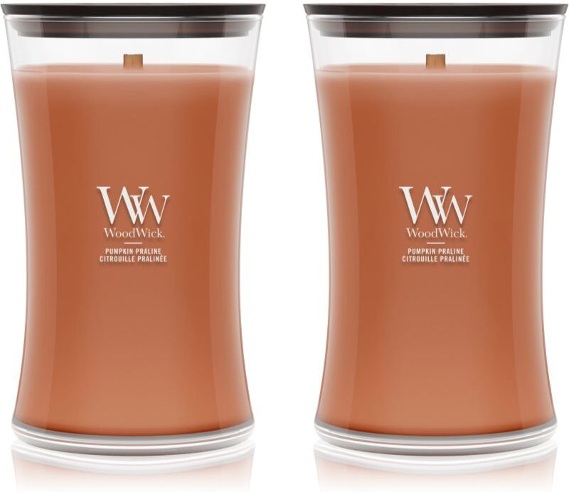 Woodwick Pumpkin Praline Duo set