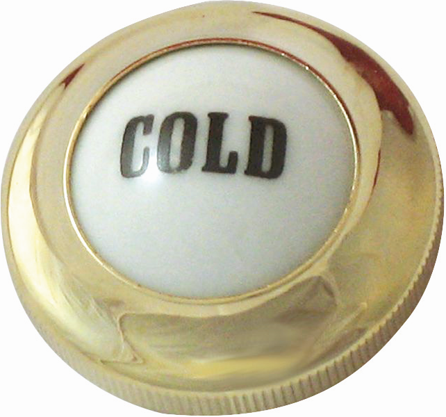Kludi porcelaine match0 7502245-00 Laiton froid