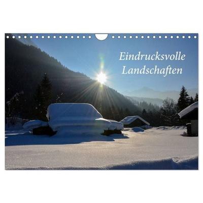 Eindrucksvolle Landschaften (Wandkalender 2027 DIN A4 quer), CALVENDO Monatskalender