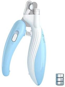Uplift Treasures Professional Pet Nail Clippers With LED Light blue Led