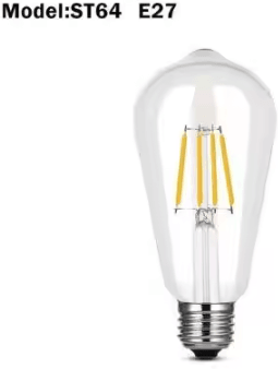 Inspire Curations Modern E27 Iron Wall Sconce e27 Bulb without Bulb